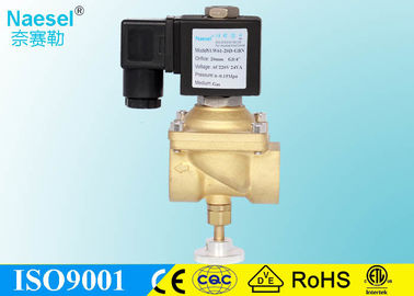 Adjustable Solenoid Control Valve Brass / 430 / FKM Material For Gas LPG