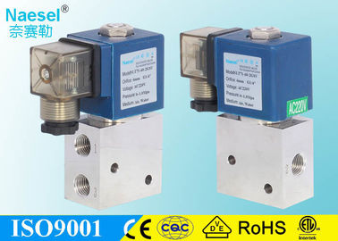 0 - 1.0 MPA Max Pressure Direct Acting Solenoid Valve 1 / 4 Thread 6 mm Orifice